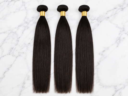 Raw Cambodian Straight Bundles